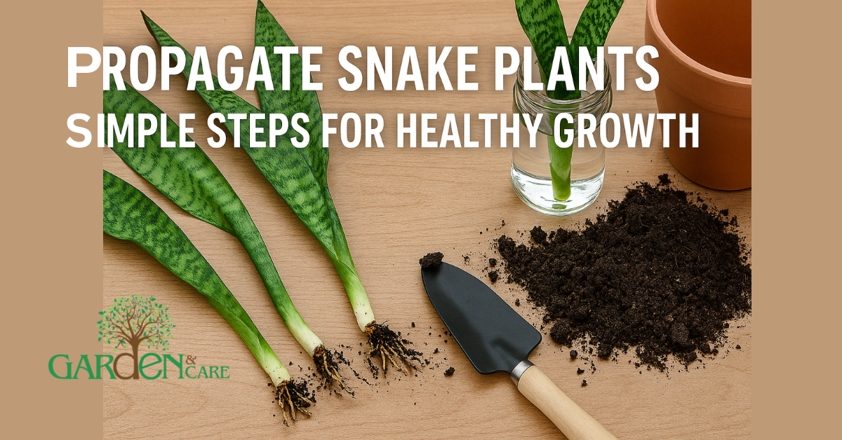 Propagate Snake Plants: Simple Steps for Healthy Growth